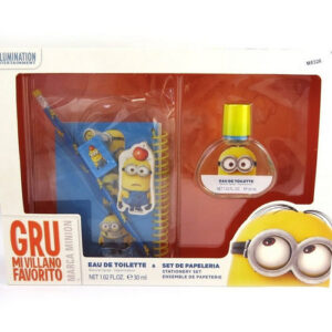 ESTUCHE DAMA. MINIONS LAPIZ, LIBRETA 30ML