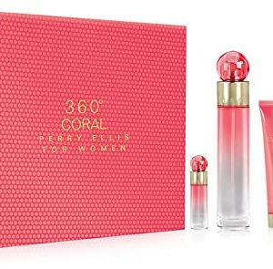 Estuche Perry Ellis 360° Coral 4Pcs 100ML