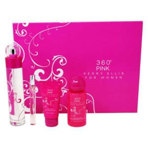 ED. PERRY ELLIS PINK 4PCS 100ML