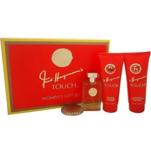 ESTUCHE DAMA.  TOUCH FRED HAYMAN 4PCS 100ML