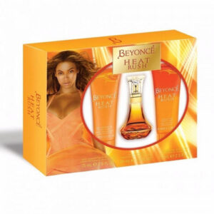 ESTUCHE DAMA.  BEYONCE HEAT RUSH 3PCS 30ML