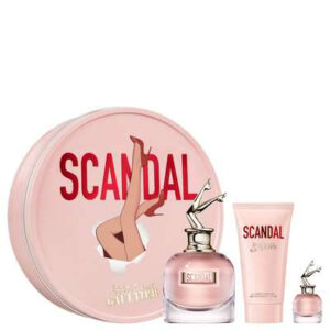 ESTUCHE DAMA.  SCANDAL DE JPG 3PCS 80ML