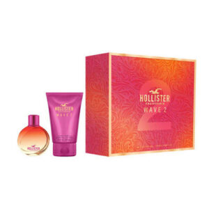 ESTUCHE DAMA.  HOLLISTER WAVE 2PCS 100ML