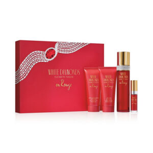 ESTUCHE DAMA.  WHITE DIAMONDS EN ROUGE 4PCS 100ML