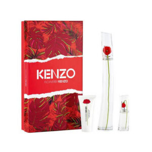ESTUCHE DAMA.  KENZO FLOWER 3PCS 100ML