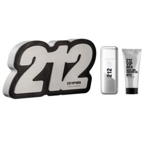 ESTUCHE HOMBRE.  212 VIP MEN DE C. HERRERA 2PCS 100ML