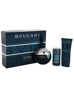 ESTUCHE HOMBRE.  BVLGARI AQUA 3PCS 100ML