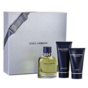 ESTUCHE HOMBRE.  DOLCE GABANNA POUR HOMME 3PCS 125ML