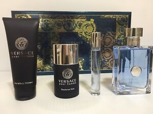 EH. VERSACE POUR HOMME 4PCS 100ML