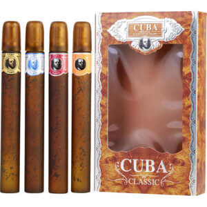 ESTUCHE HOMBRE.  CUBA 4 X 35ML