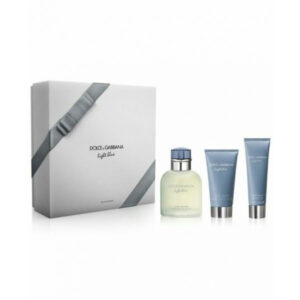 ESTUCHE HOMBRE.  LIGHT BLUE DE D&G 3PCS 125ML