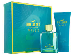 ESTUCHE HOMBRE.  HOLLISTER WAVE 2PCS 100ML