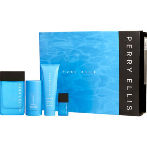 EH. PERRY ELLIS PURE BLUE 4PCS 100ML