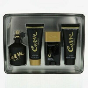 ESTUCHE HOMBRE.  CURVE BLACK 4PCS 125ML