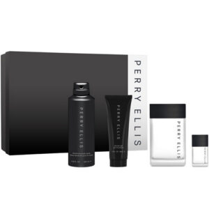 ESTUCHE HOMBRE.  PERRY ELLIS B&W 4PCS 100ML