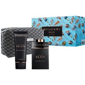 ESTUCHE HOMBRE.  BVLGARI MAN IN BLACK 3PCS 100ML