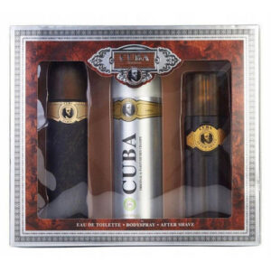 ESTUCHE HOMBRE.  CUBA GOLD 3PCS 100ML