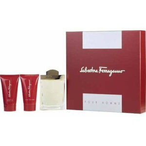 EH. SALVATORE FERRAGAMO POUR HOMME 3PCS 100ML