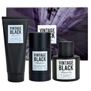 ESTUCHE HOMBRE.  KENNETH COLE BLACK VINTAGE 3PCS 100ML