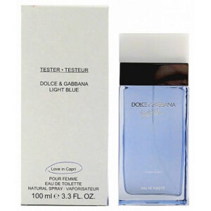 TESTER DAMA LIGHT BLUE CAPRI IN LOVE 100ML