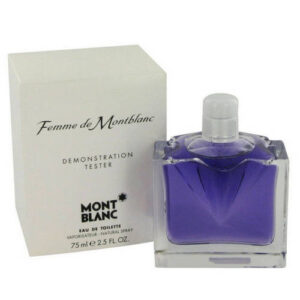 TESTER DAMA MONT BLANC FEMME MORADO 75ML