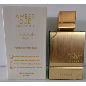 TESTER UNISEX AMBER OUD EXCLUSIF EMERALD 60ML