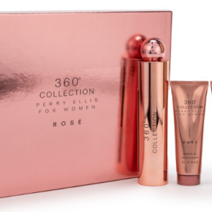 ED. PERRY ELLIS 360 COLLECTION ROSE 100ML 4PCS