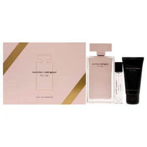 ED. NARCISO RODRIGUEZ FOR HER EDP 3PCS 100ML